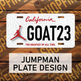 Jumpman Style Plate