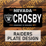 Raiders Style Plate