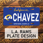 Rams Style Plate