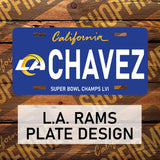 Rams Style Plate