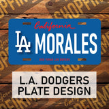 Dodgers Style Plate