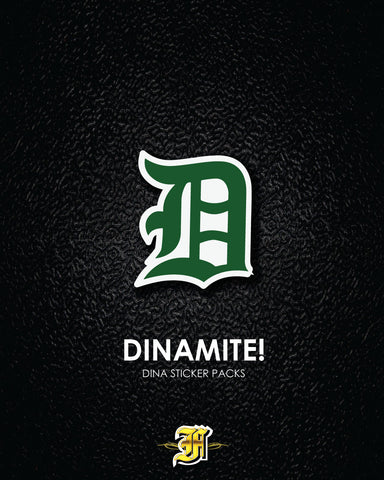 DINUBA - "D" Logo Sticker