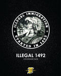 CHICANO POWER - Illegal Immigrants 1492 Sticker