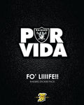 RAIDERS - POR VIDA Sticker