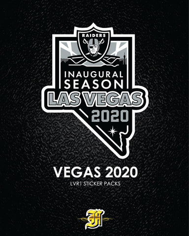 RAIDERS - Inaugural Season LV Sticker